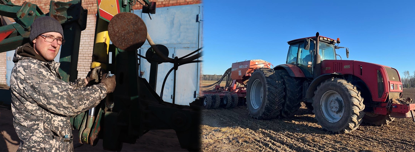 В Березинском районе продолжается посевная кампания