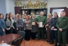 Коллектив Березинского лесхоза директор Сергей Чемко награжден Почётной грамотой Белорусского Красного Креста