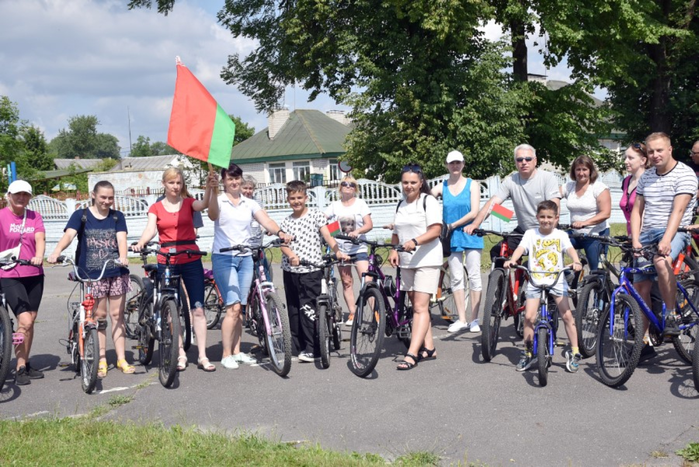 Велопробег ко Дню спорта