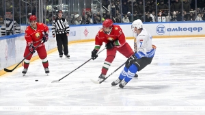 Хоккейная команда Президента выиграла пятый матч в сезоне РХЛ