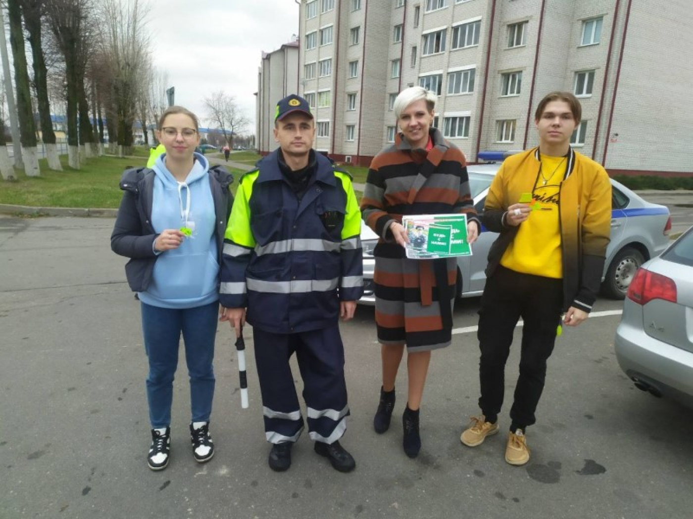 Акция «Фликер — стань заметней на дороге»