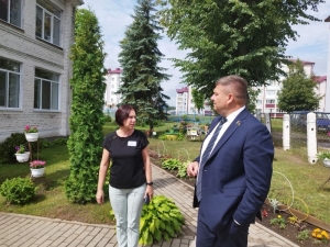 Депутат Палаты представителей Юрий Корсик встретился с коллективом детского сада №5