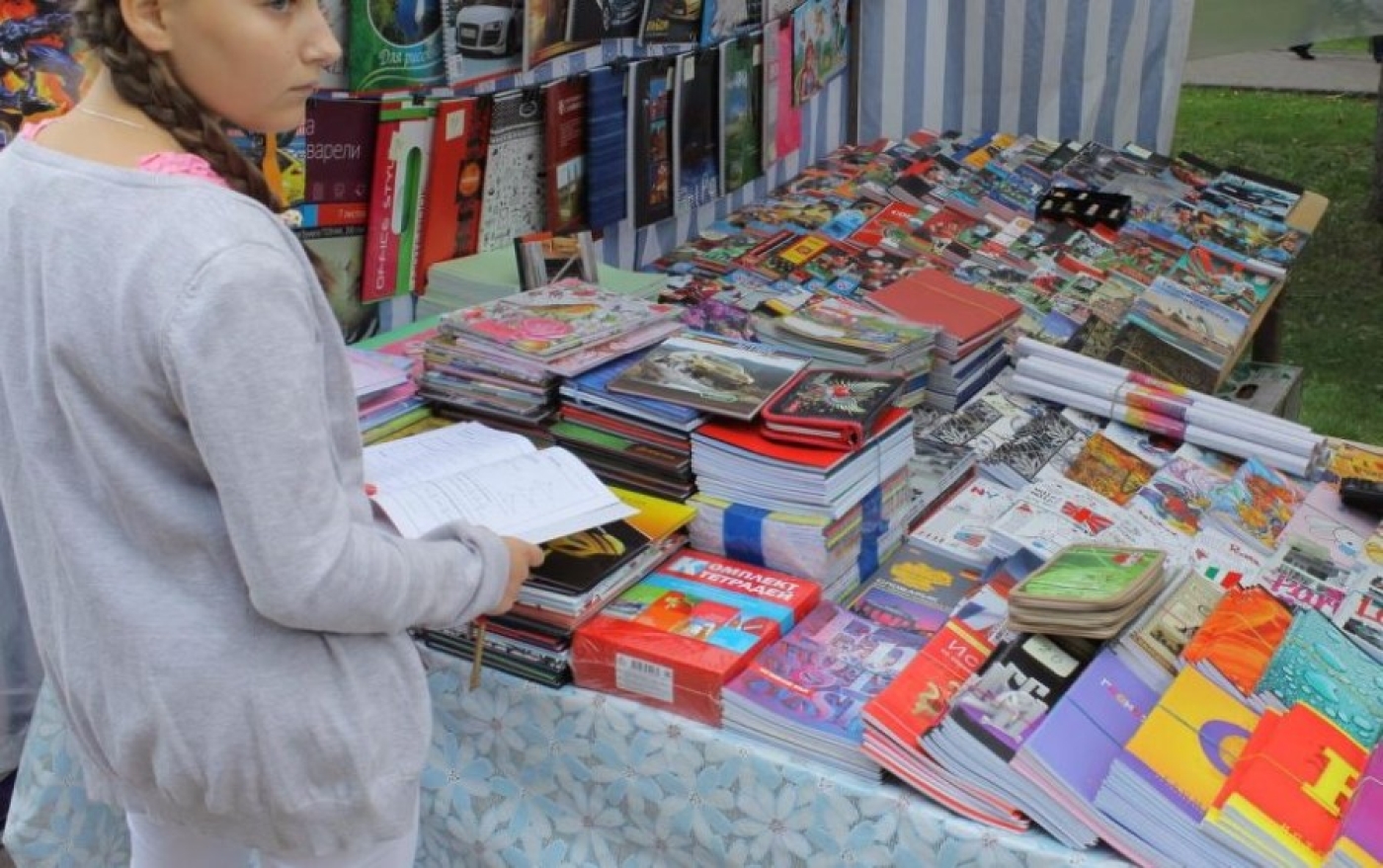 В Минской области проходят школьные ярмарки