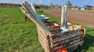 "Белорусское сладкое" и "Сябрына". Александр Лукашенко проводит субботник на своей малой родине