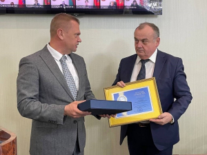 Заместитель председателя Миноблисполкома Иван Маркевич награждён Почетной грамотой Фонда мира