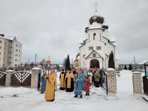 В Никольский храм прибыли частица мощей и икона святой блаженной Матроны Московской