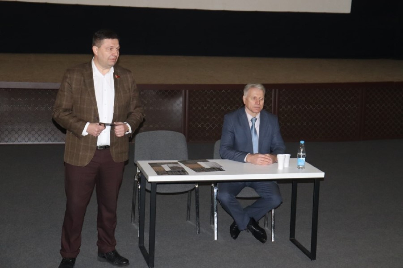 На встрече с жителями города