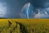 Погода 10 сентября: грозы, усиление ветра и до +28 °С