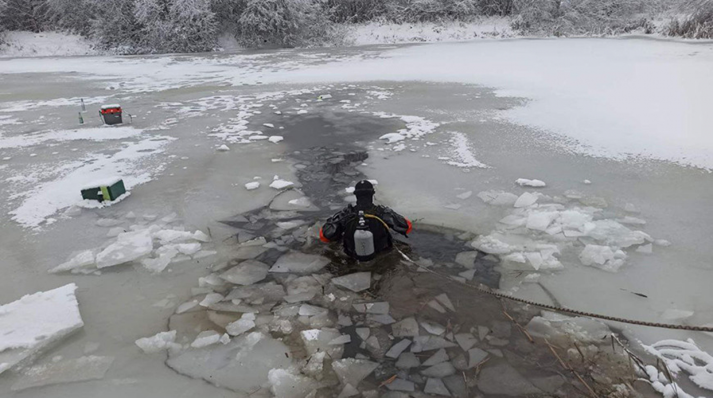 Трое рыбаков утонули в Дзержинском районе