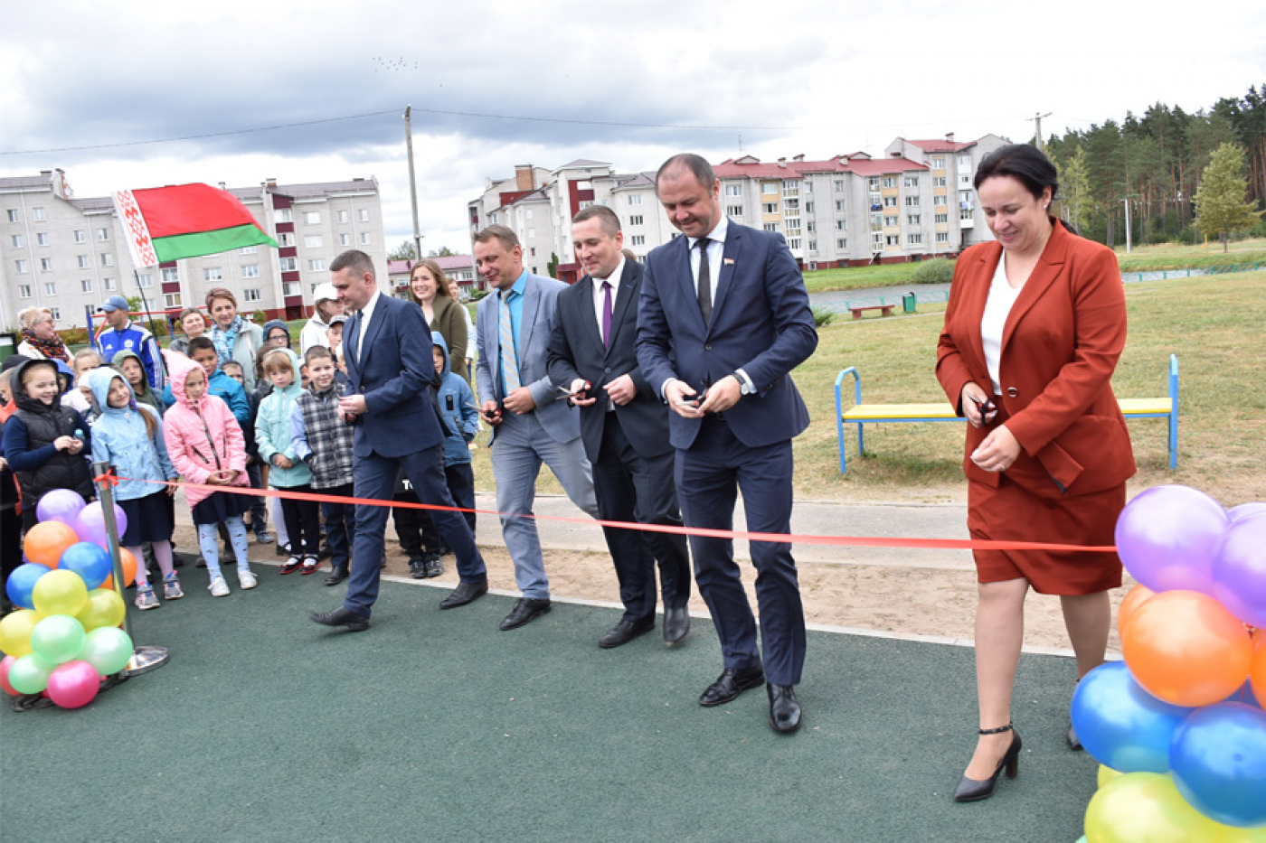 Сегодня торжественное открытие воркаут-площалки!