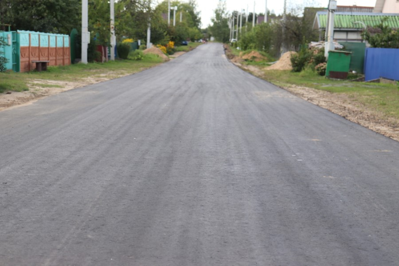 Переулок Энгельса «оделся» в новый асфальт