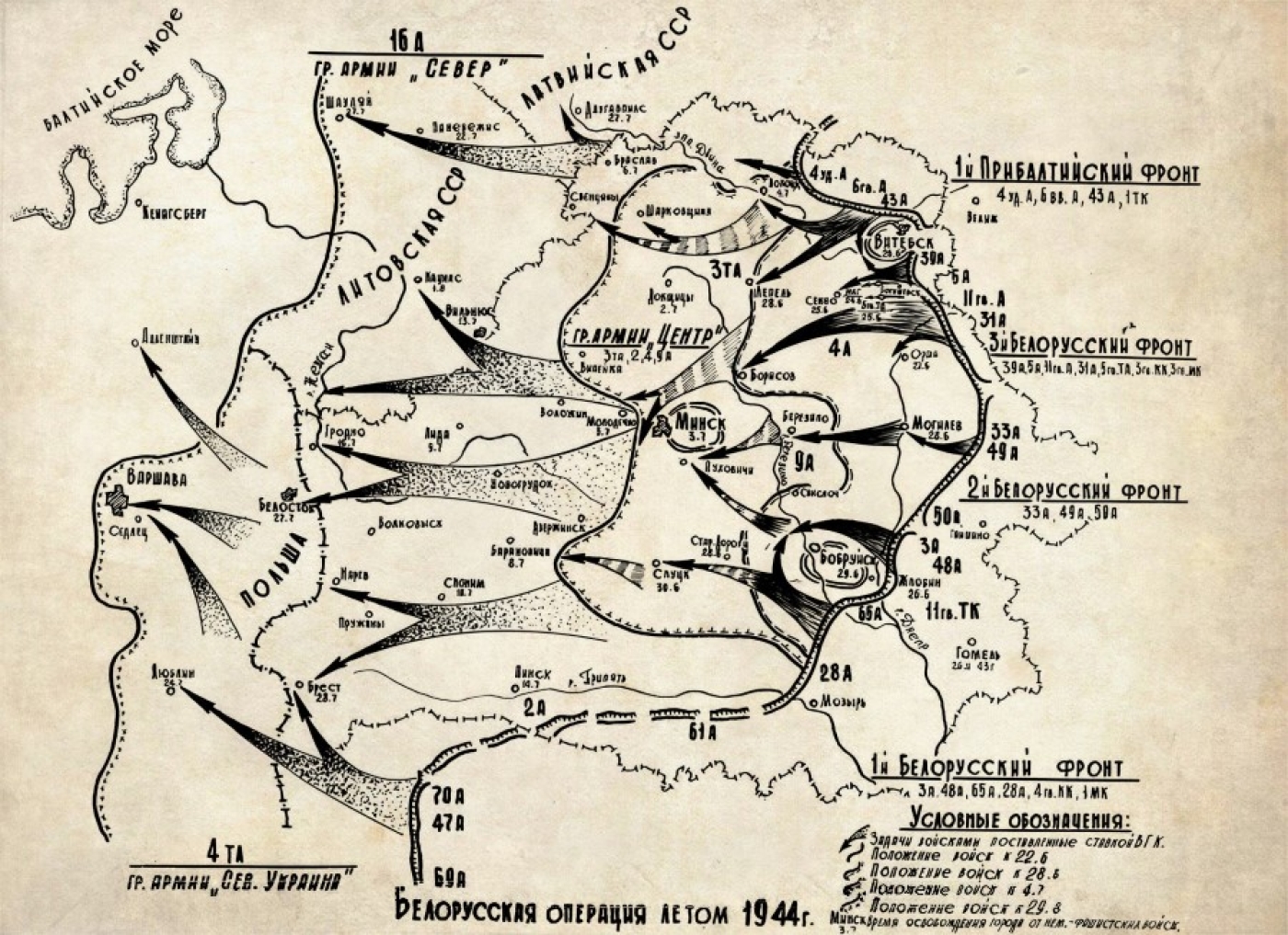 Белорусская наступательная операция «Багратион»