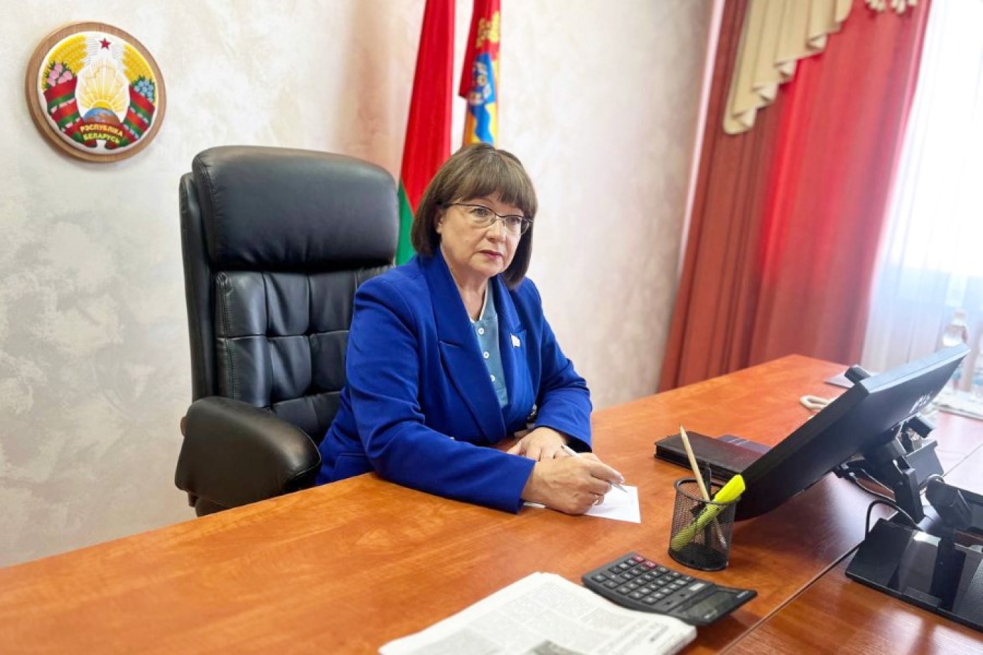 Тамара Красовская провела прием граждан и прямую телефонную линию в Березинском районе