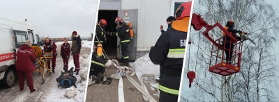 В Березинском районе прошли командно-штабные учения