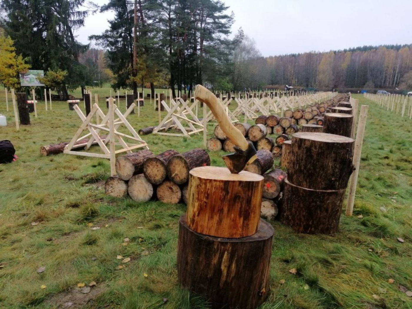 Уже завтра стартует второй чемпионат по колке дров!