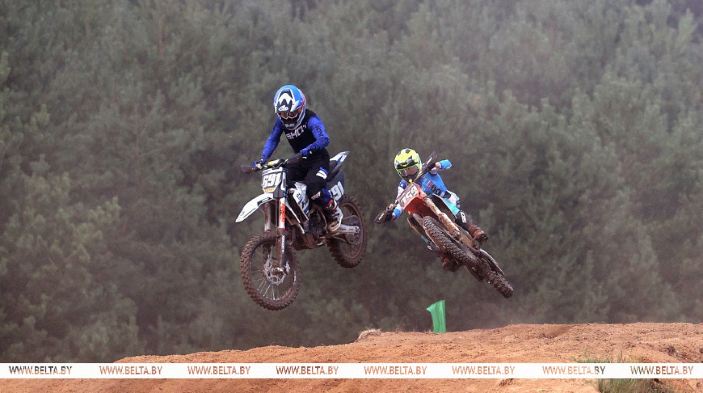Кубок Беларуси по мотокроссу проходит под Гродно