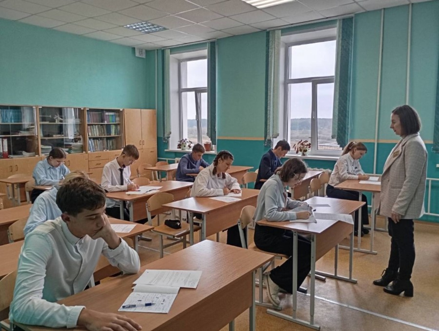 Стартовал первый этап республиканской олимпиады по учебным предметам