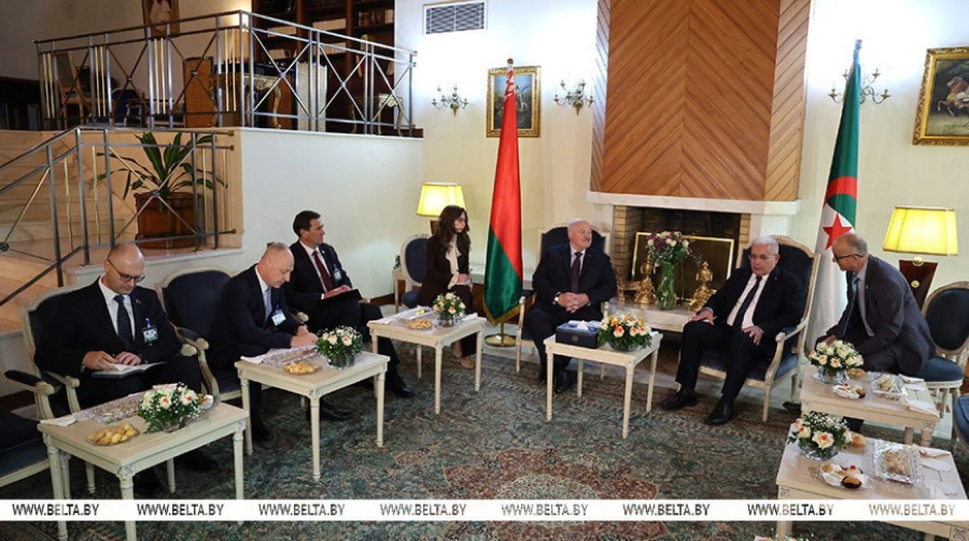 Лукашенко встретился со спикером Национальной народной ассамблеи Алжира