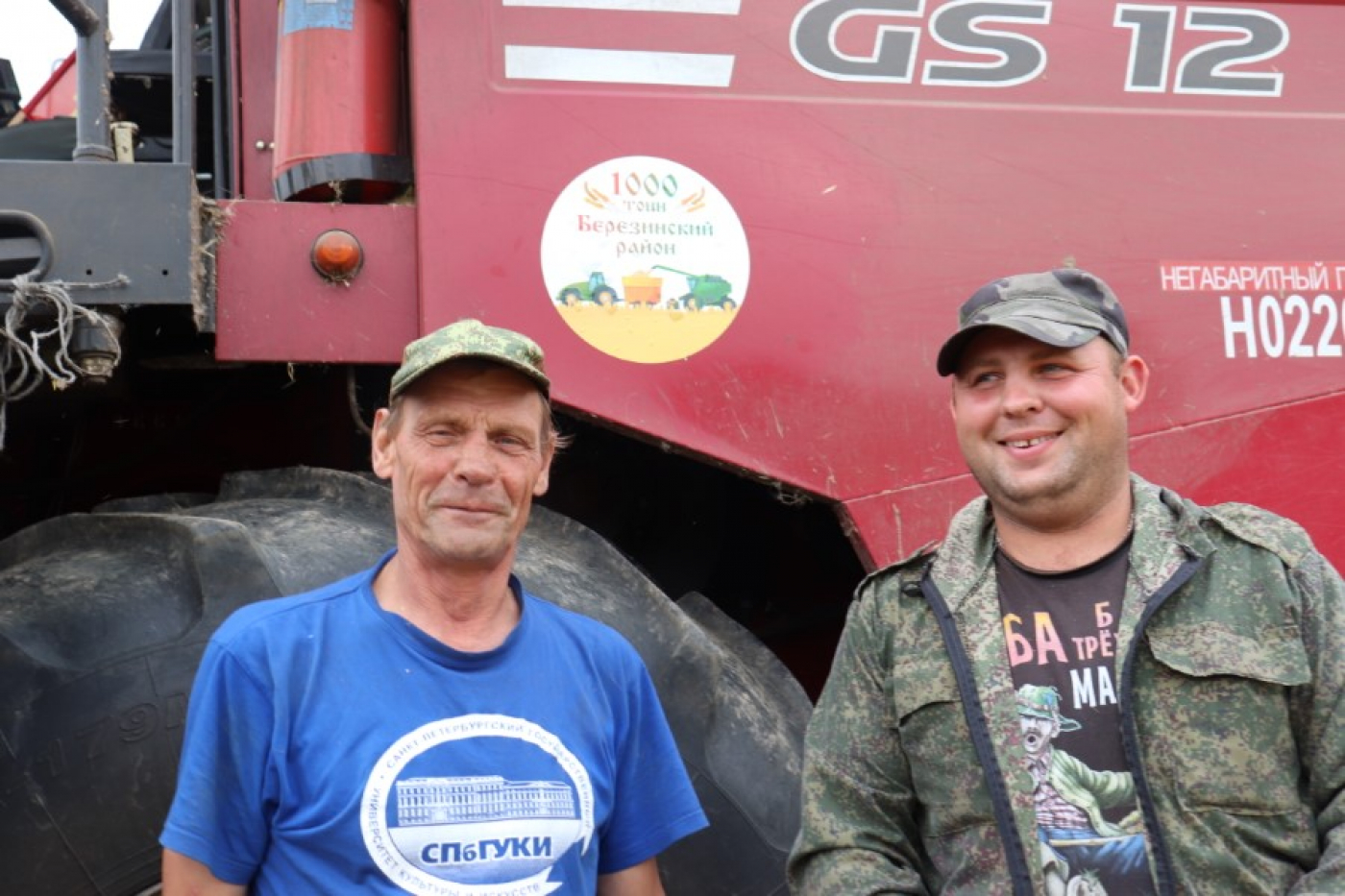 У ліку тысячнікаў – камбайнер з 42-гадовым стажам