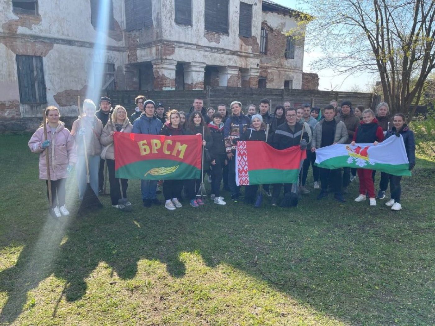 Березинцы принимают активное участие в Республиканском субботнике