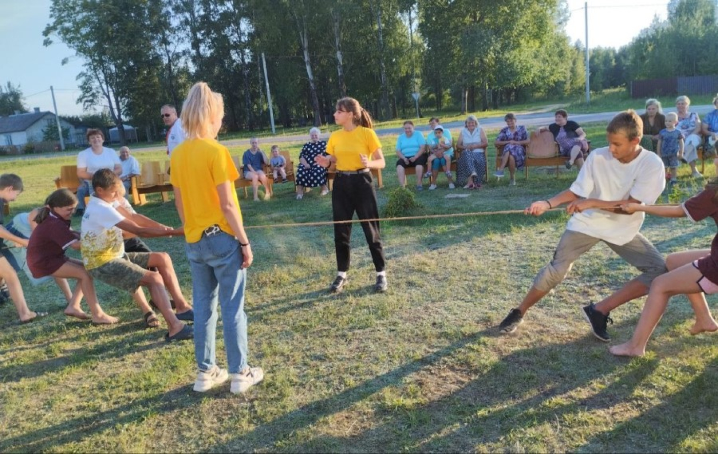 Вечер отдыха прошёл для жителей деревни Чижаха