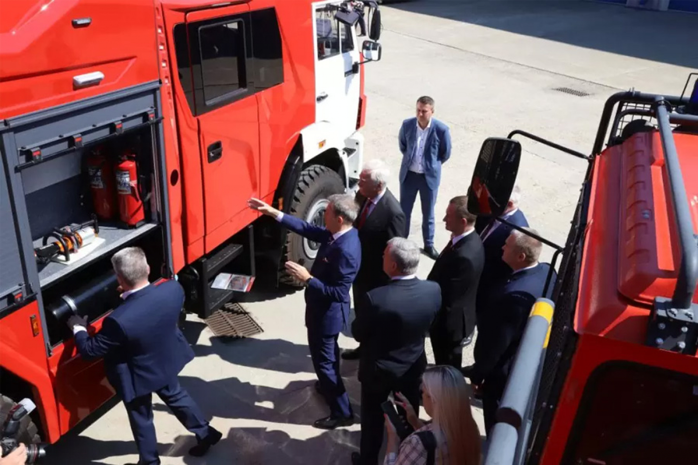 Техники «Пожснаб» в России станет больше. Турчин и Грызлов посетили Борисов