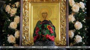 Мощи святой Матроны Московской доставили для поклонения в Пинскую епархию