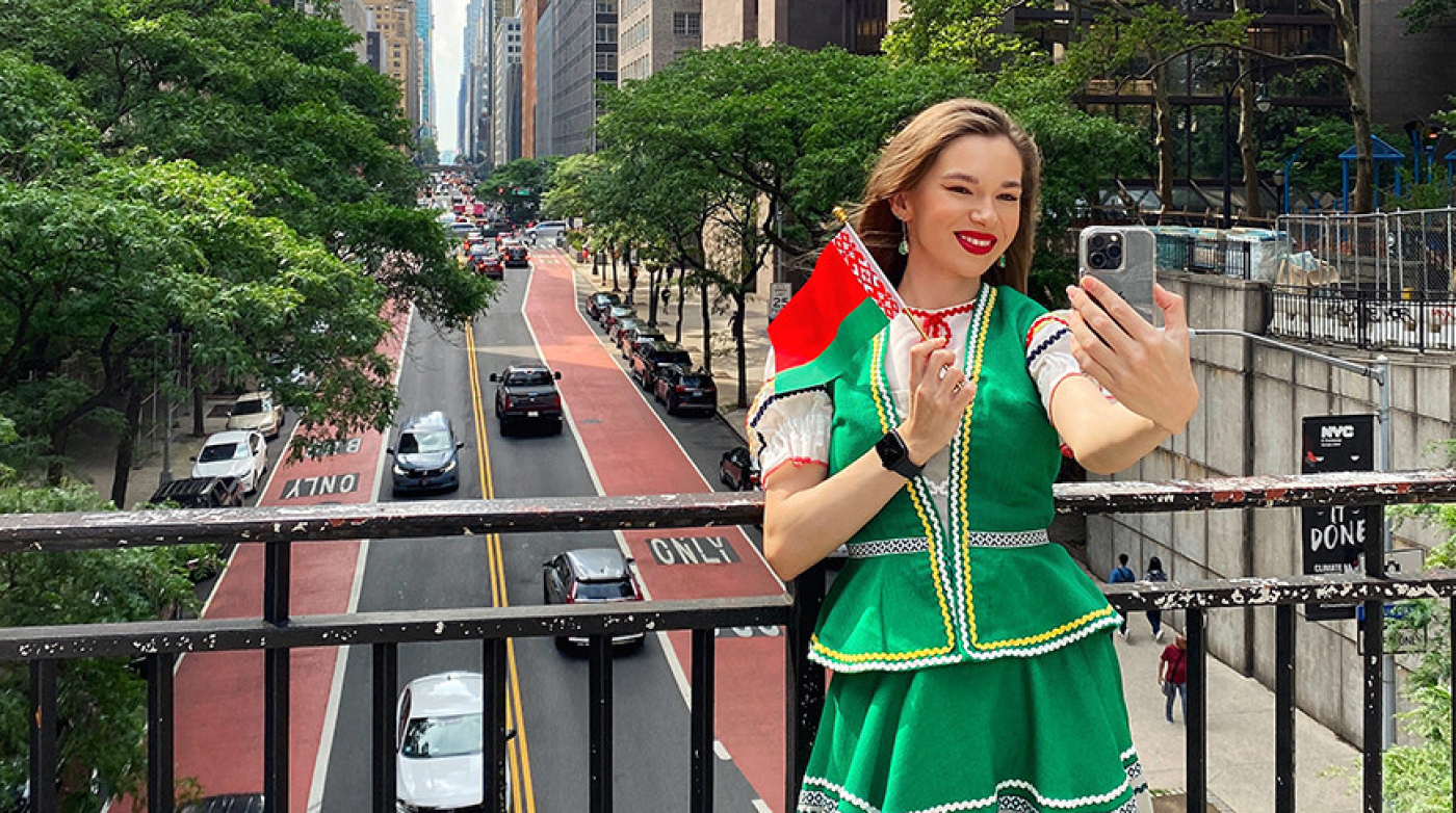 МИД совместно с загранучреждениями запустил флешмоб в честь Дня Независимости Беларуси