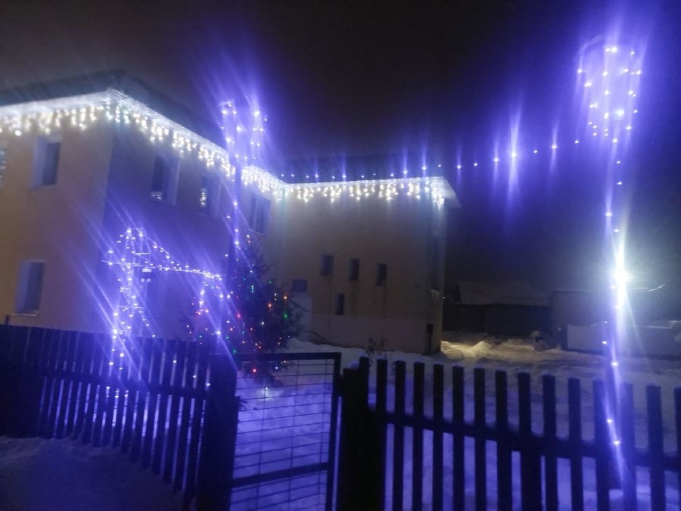 Украшение города к Новому году