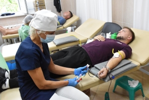 На базе Березинской ЦРБ прошла акция "Стань донором"