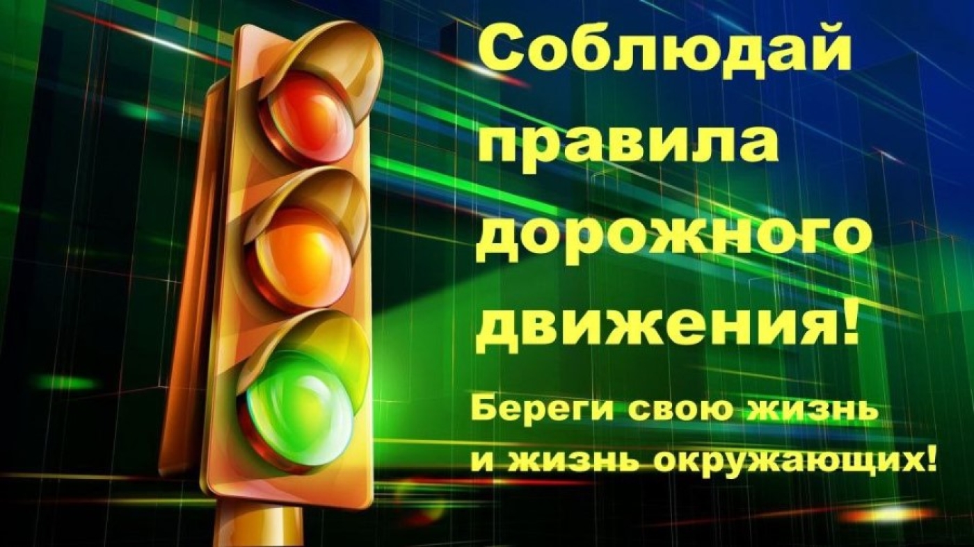 Будьте бдительны на дорогах!