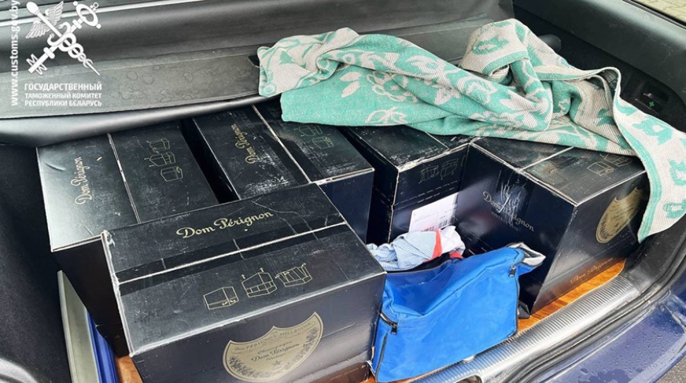 Белорус перевозил из Бреста в Минск элитный алкоголь без маркировки на Br118 тыс.