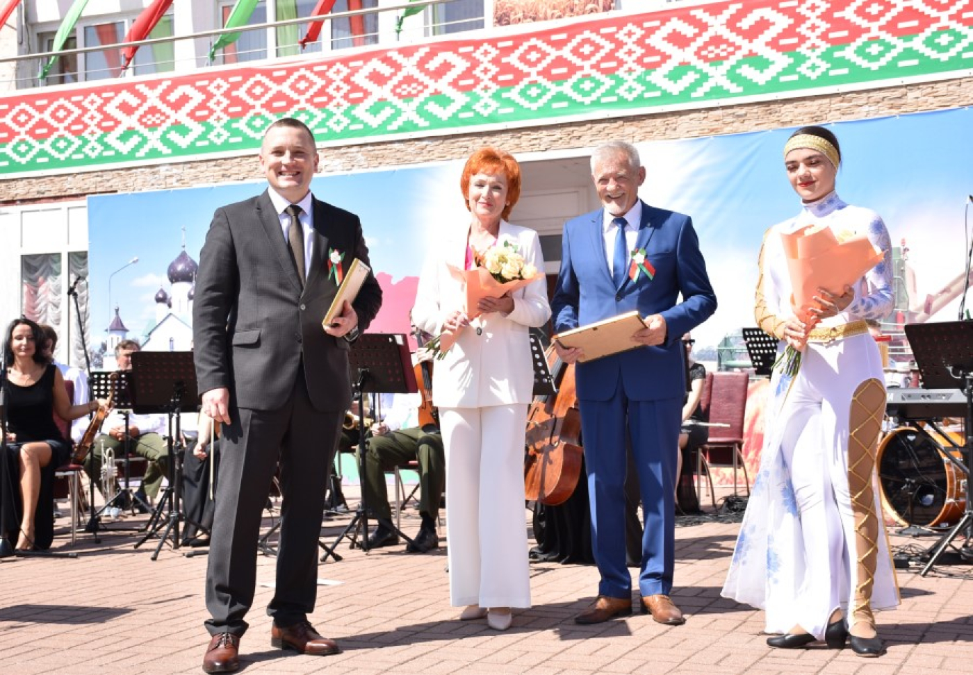 Награждение лучших березинцев