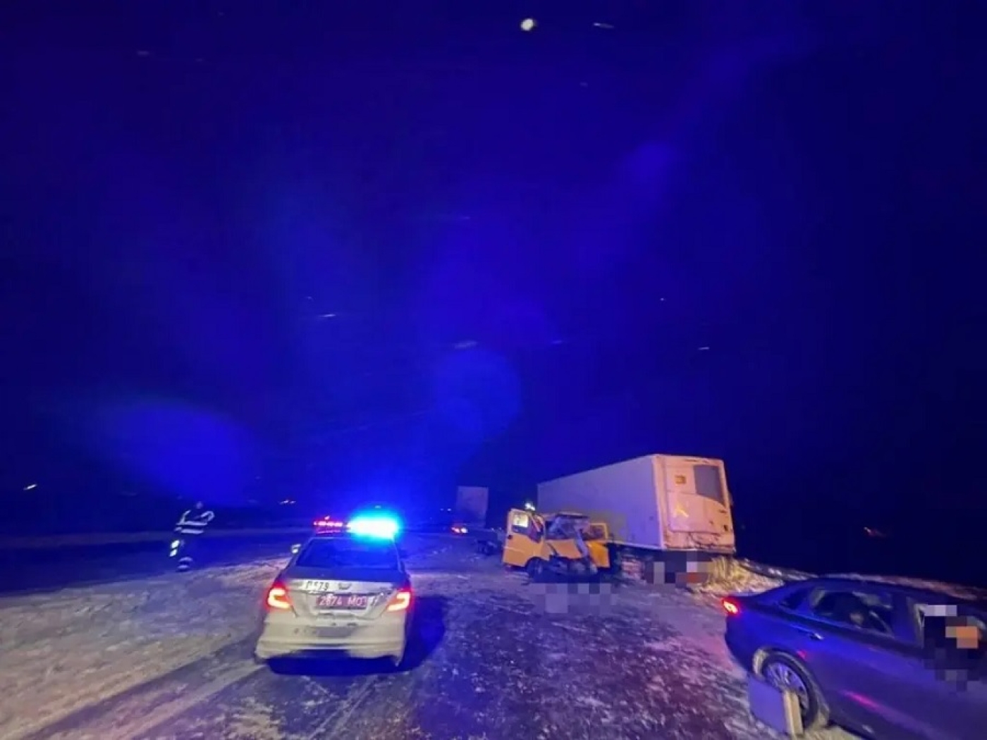 Лобовое столкновение в Крупском районе. Четверо пострадавших