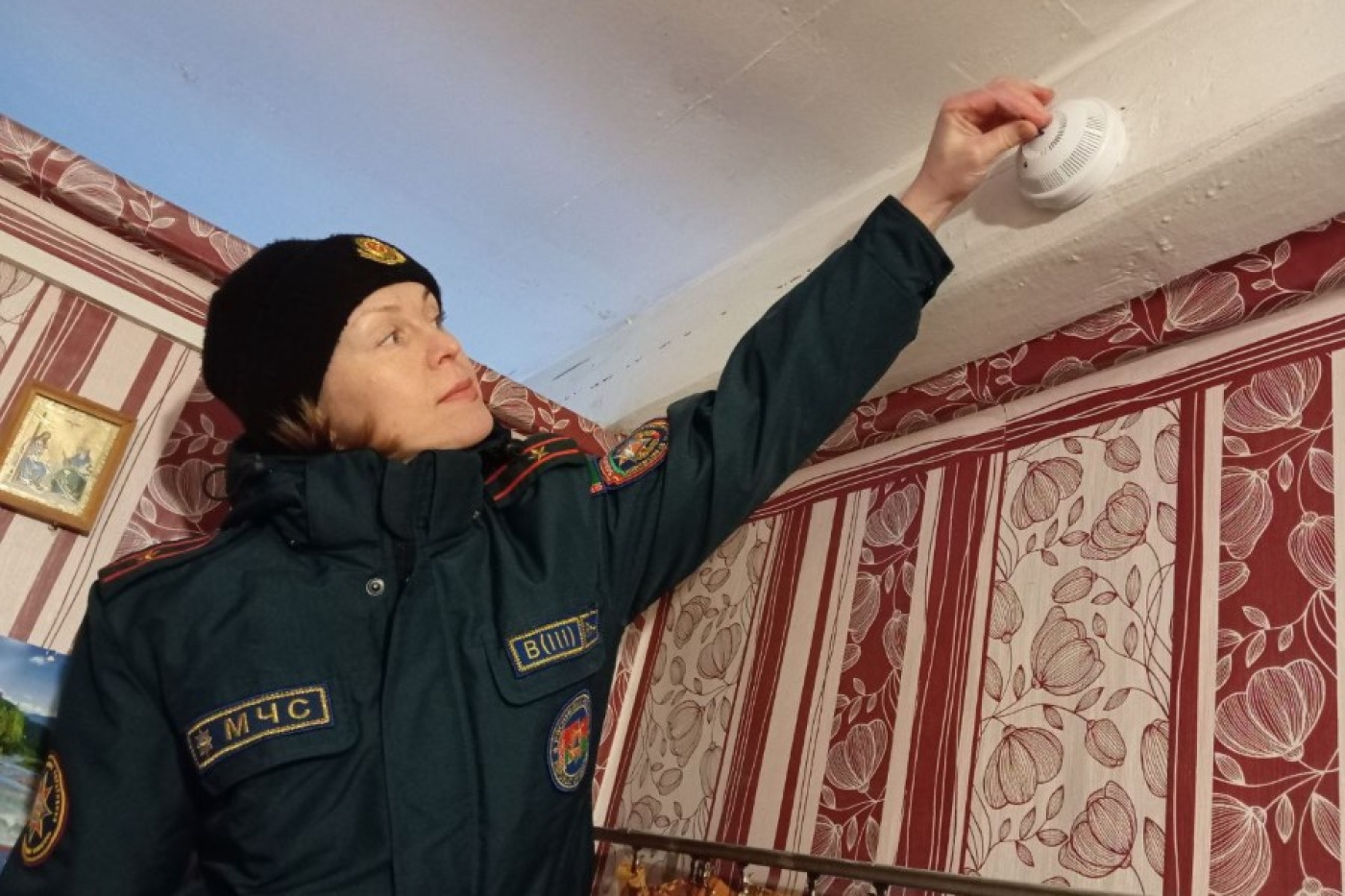 В Березинском районе продолжаются рейдовые мероприятия, направленные на профилактику пожаров