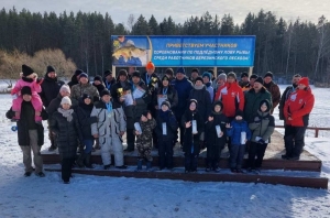 В Березинском лесхозе прошли соревнования по подледному лову рыбы в Вязычине