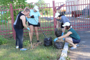 Раённы суботнік стартаваў