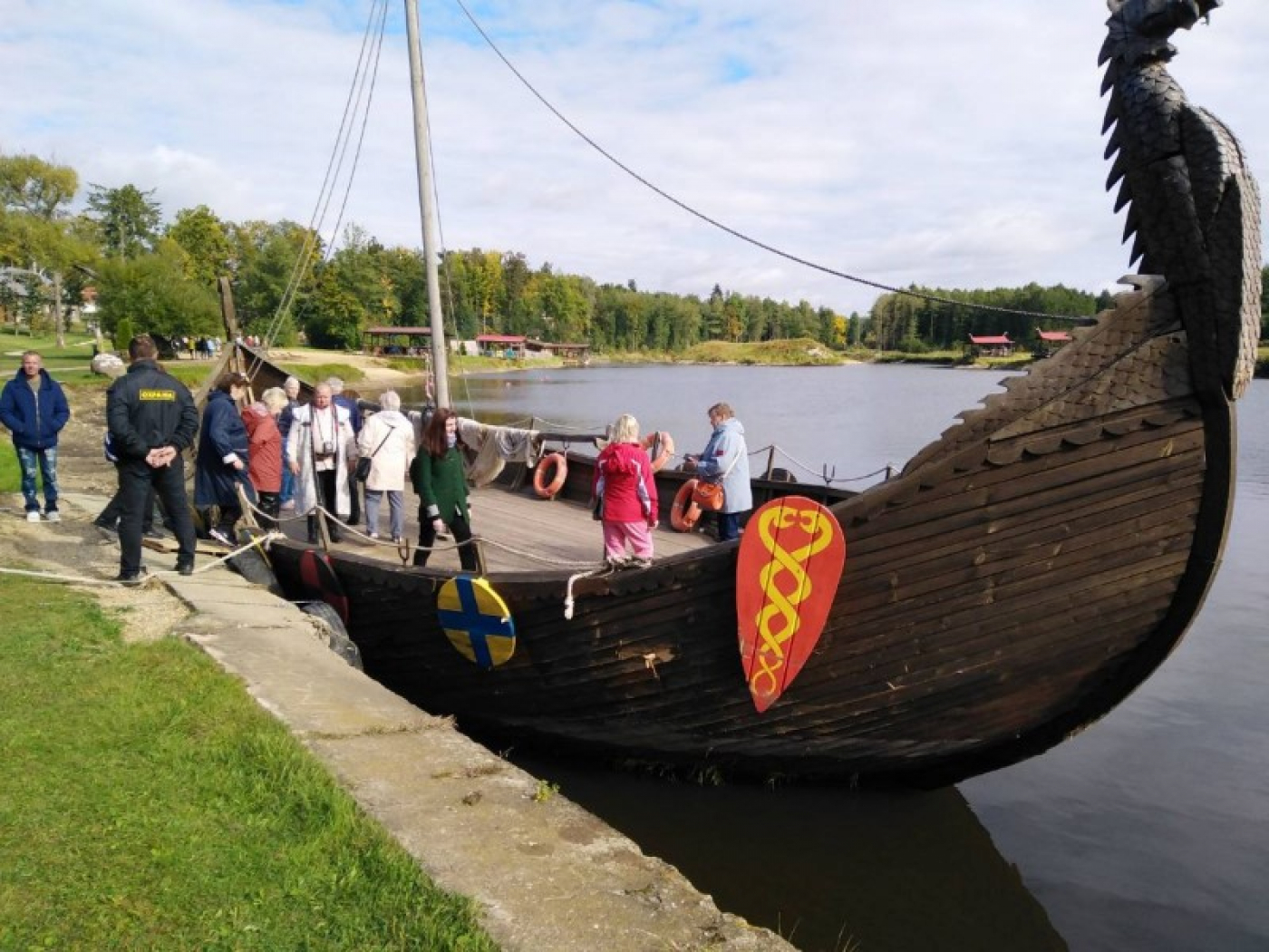 Березинцы совершили путешествие во времени в интерактивном парковом комплексе-музее "Сула"