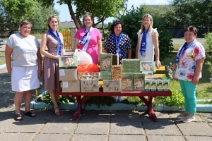 С подарками в отделение круглосуточного пребывания для пожилых граждан