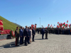 В торжественном мероприятии на «Кургане Славы» принял участие Президент Беларуси Александр Лукашенко.