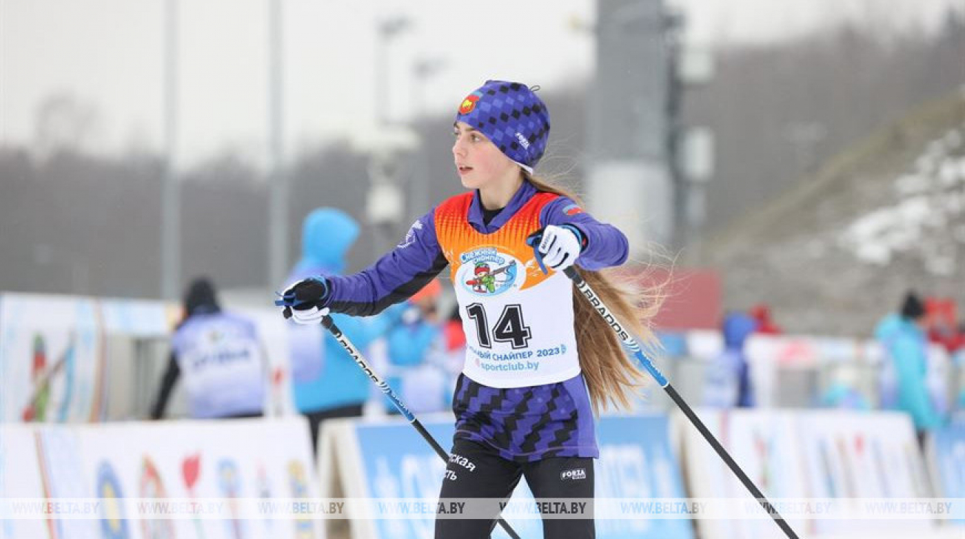 На финальном этапе "Снежного снайпера" определены победители в спринтерских гонках