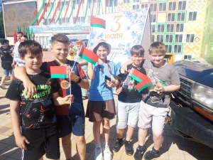 Фотофакт: Березинцы празднуют День Независимости