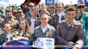 Более 12,5 тыс. молодых людей отработали в 2023 году в белорусских студотрядах