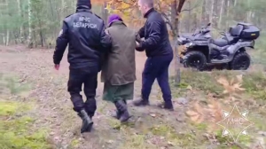 Пенсионерка провела в лесу в Столинском районе четверо суток, ее нашли спасатели