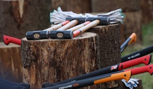 Лукашенко 7 ноября наколол дров и передал привет "доблестным журналистам"