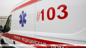 Микроавтобус и легковушка столкнулись в Минском районе, пострадала женщина