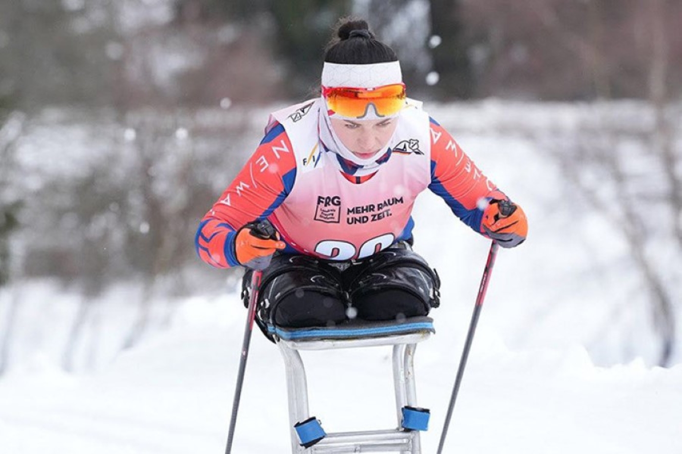 Лыжница Лобан станет знаменосцем команды Беларуси на церемонии открытия зимней Паралимпиады