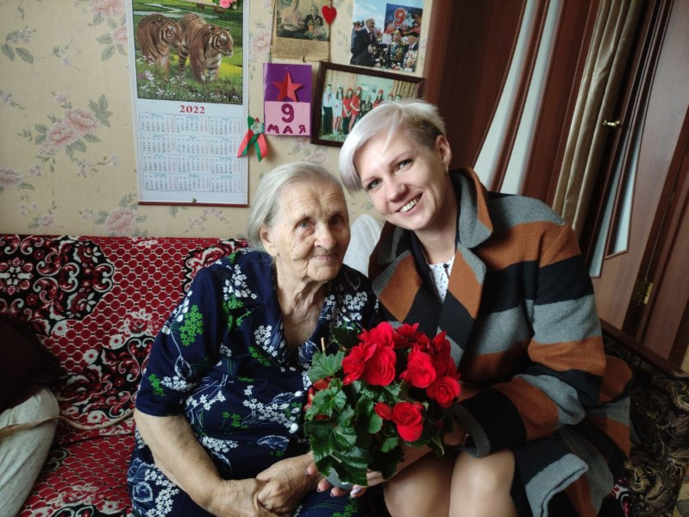 З Днем пажылых людзей павіншавалі ветэрана Вялікай Айчыннай вайны Сафію Стасевіч