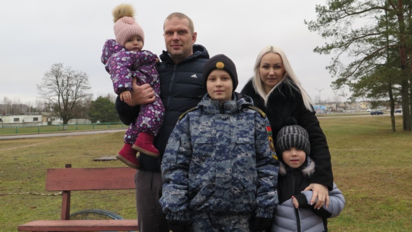 Березинский парень – будущий офицер