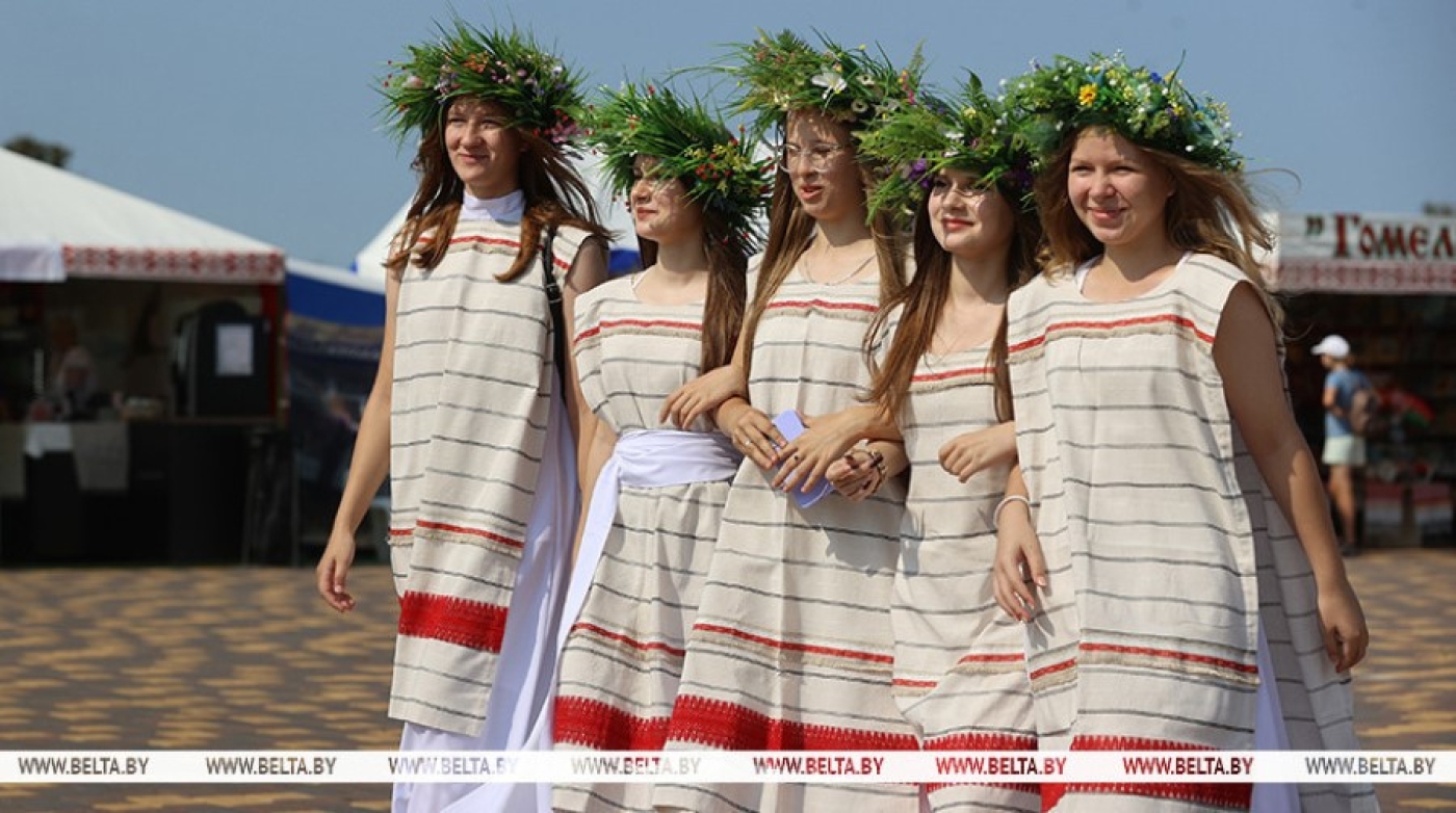 Лясковичи встречают фестиваль этнокультурных традиций "Зов Полесья"